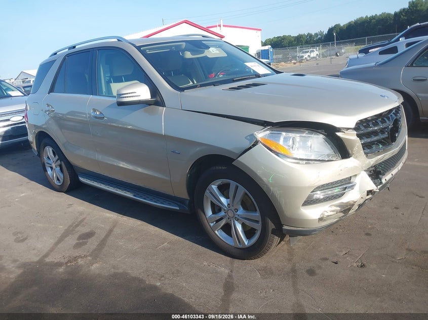 2012 MERCEDES-BENZ ML 350 4MATIC | 4JGDA5HB9CA027533 | UPCARS