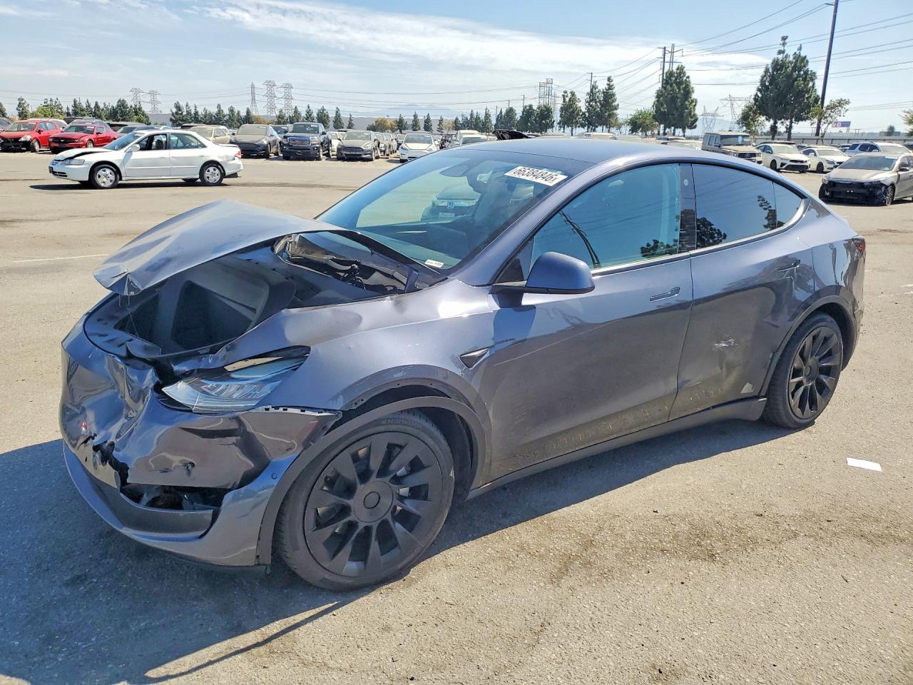 2022 TESLA MODEL Y | 7SAYGAEE6NF574137 | UPCARS