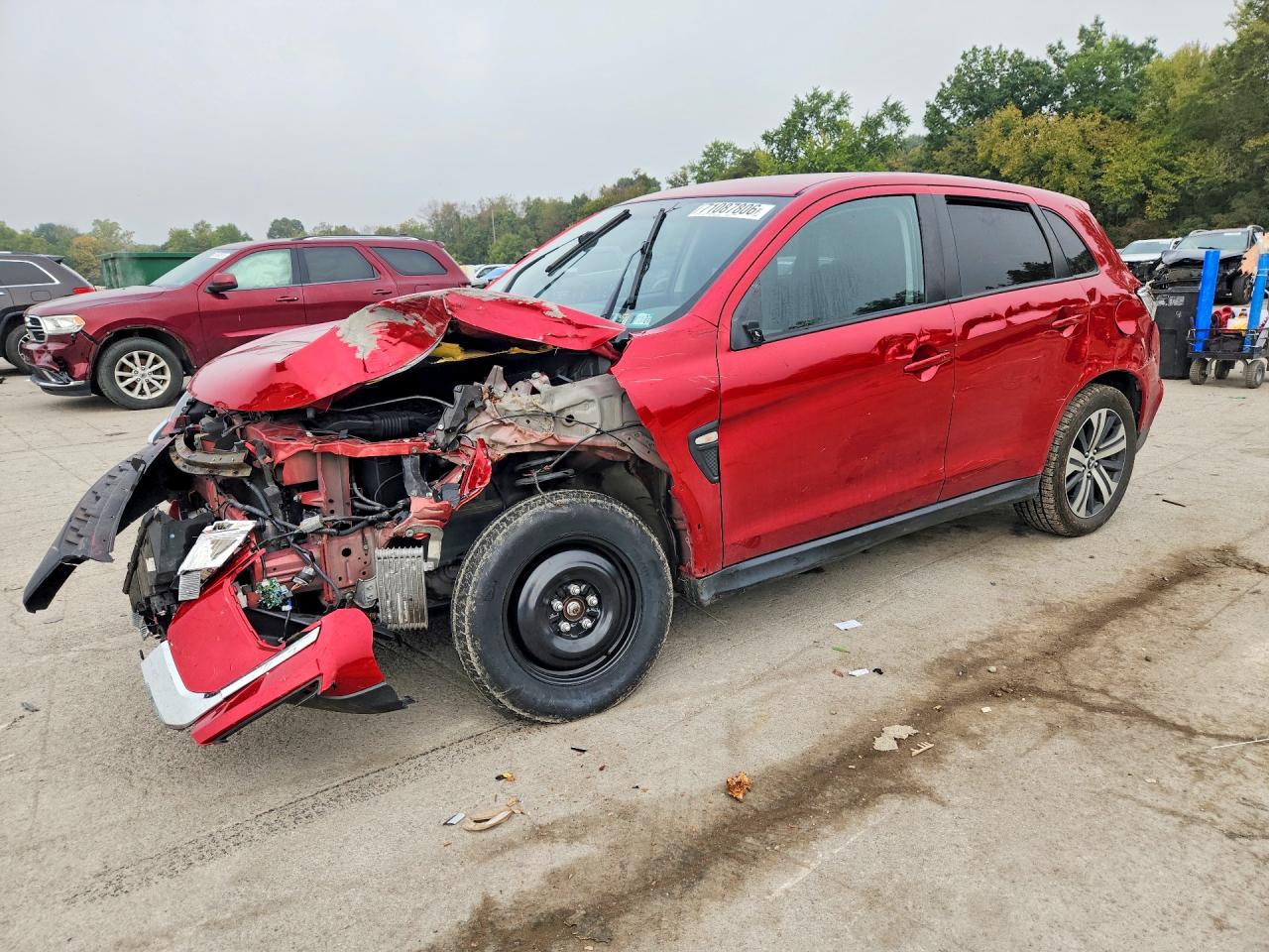 2020 MITSUBISHI OUTLANDER ES | JA4AR3AU7LU029161 | UPCARS