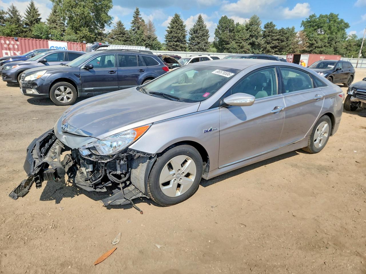2012 HYUNDAI SONATA HYBRID | KMHEC4A41CA023724 | UPCARS