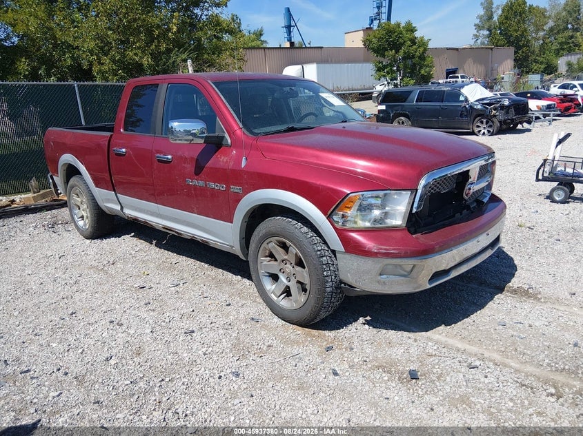 2012 RAM 1500 LARAMIE | 1C6RD7JTXCS191391 | UPCARS