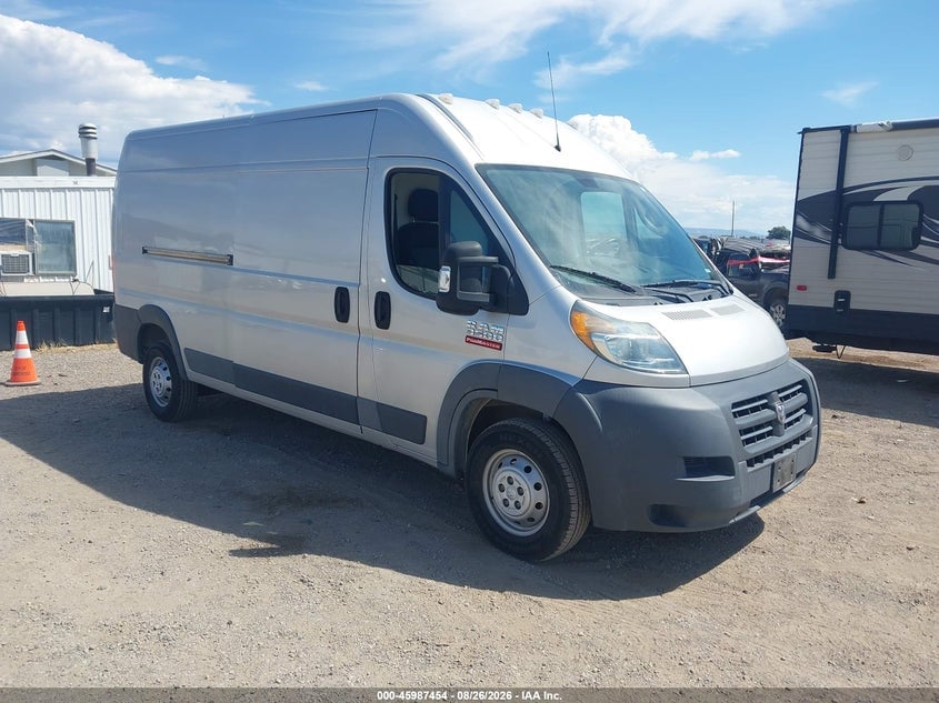 2018 RAM PROMASTER 3500 HIGH ROOF 159 WB | 3C6URVHG3JE153669 | UPCARS