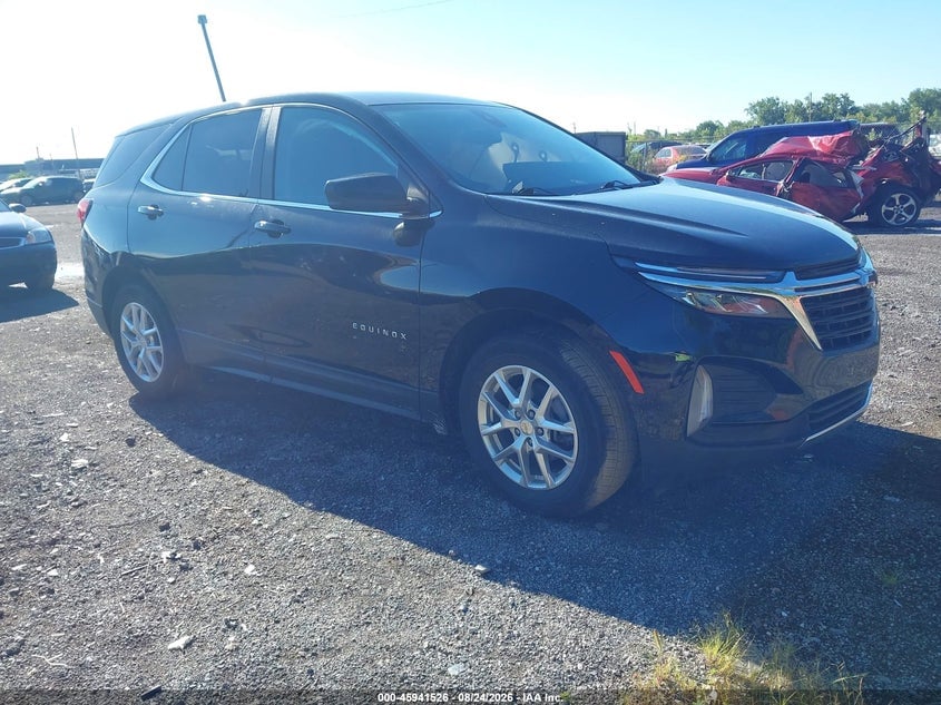 2022 CHEVROLET EQUINOX FWD LT | 2GNAXKEV1N6120508 | UPCARS