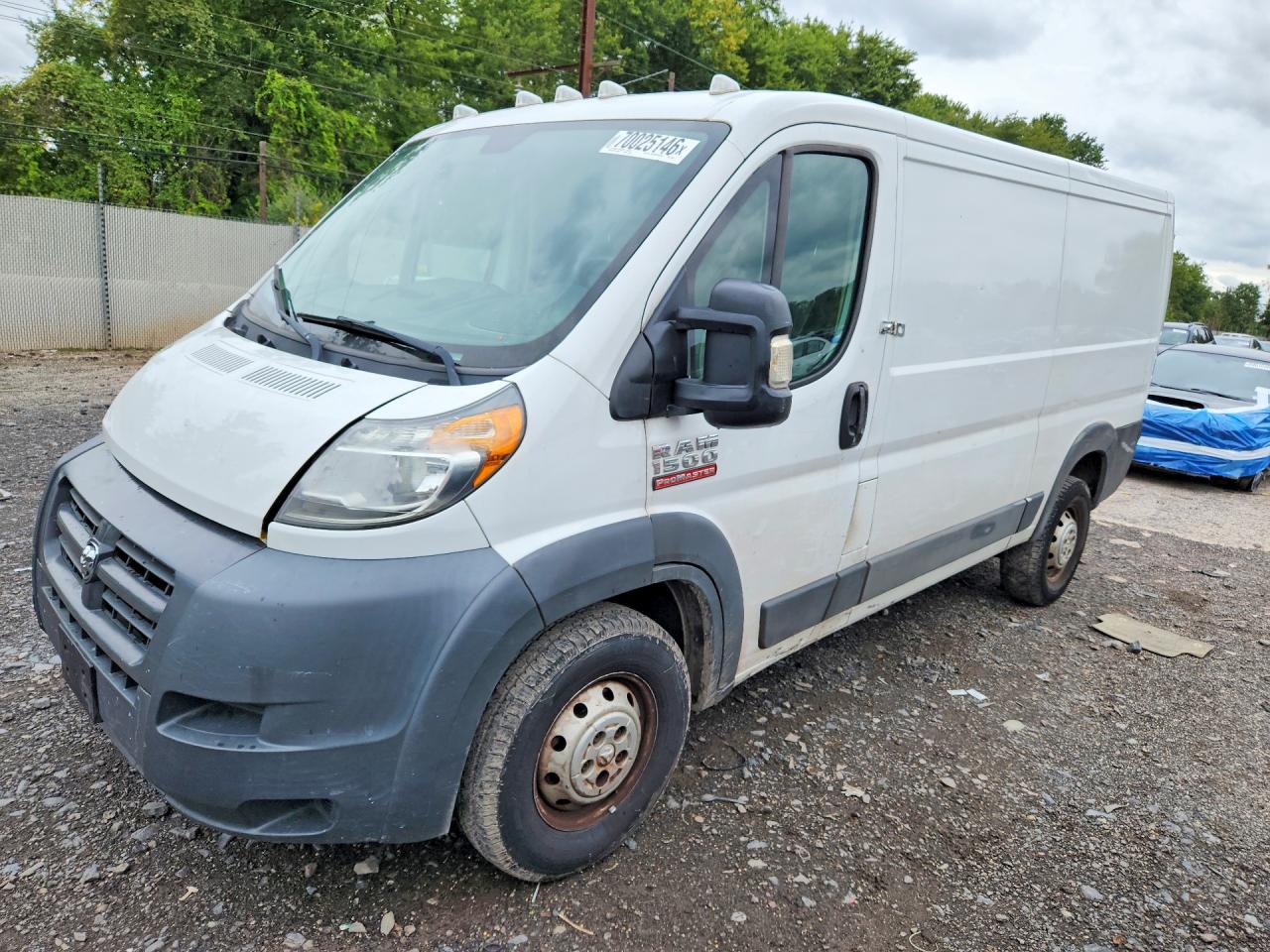 2015 RAM PROMASTER 1500 STANDARD | 3C6TRVAG3FE510037 | UPCARS
