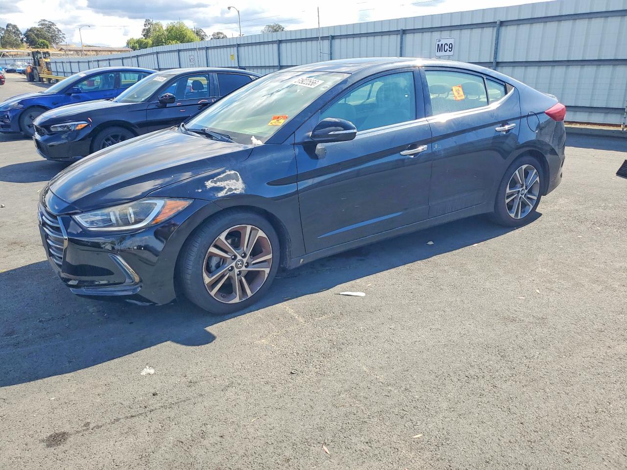 2017 HYUNDAI ELANTRA LIMITED | 5NPD84LF1HH055248 | UPCARS