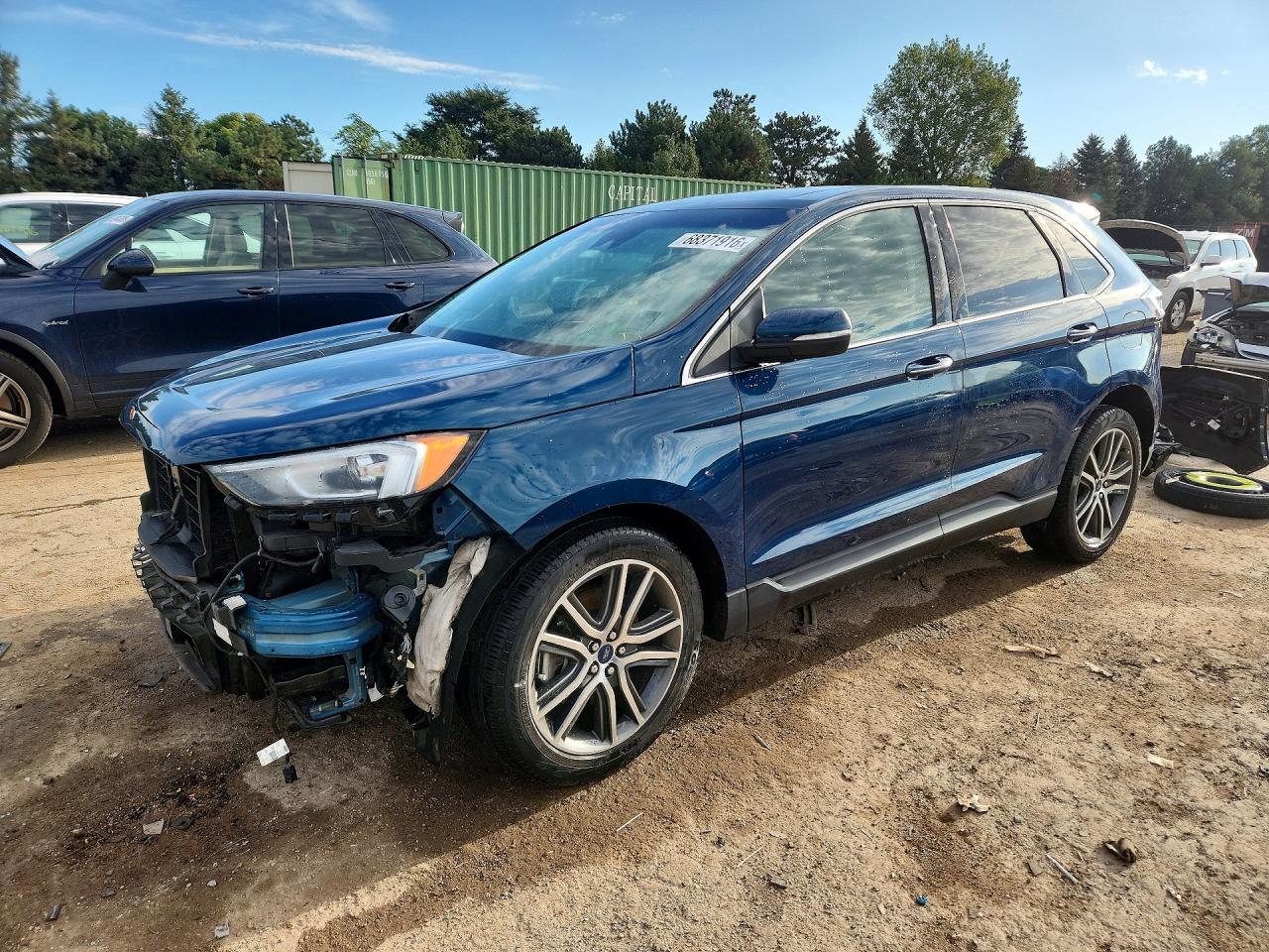 2020 FORD EDGE TITANIUM | 2FMPK4K97LBB04527 | UPCARS