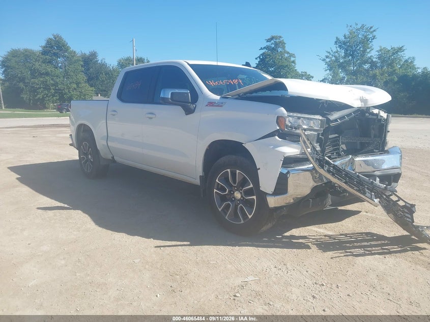 2021 CHEVROLET SILVERADO 1500 4WD  SHORT BED LT | 3GCUYDED8MG226558 | UPCARS