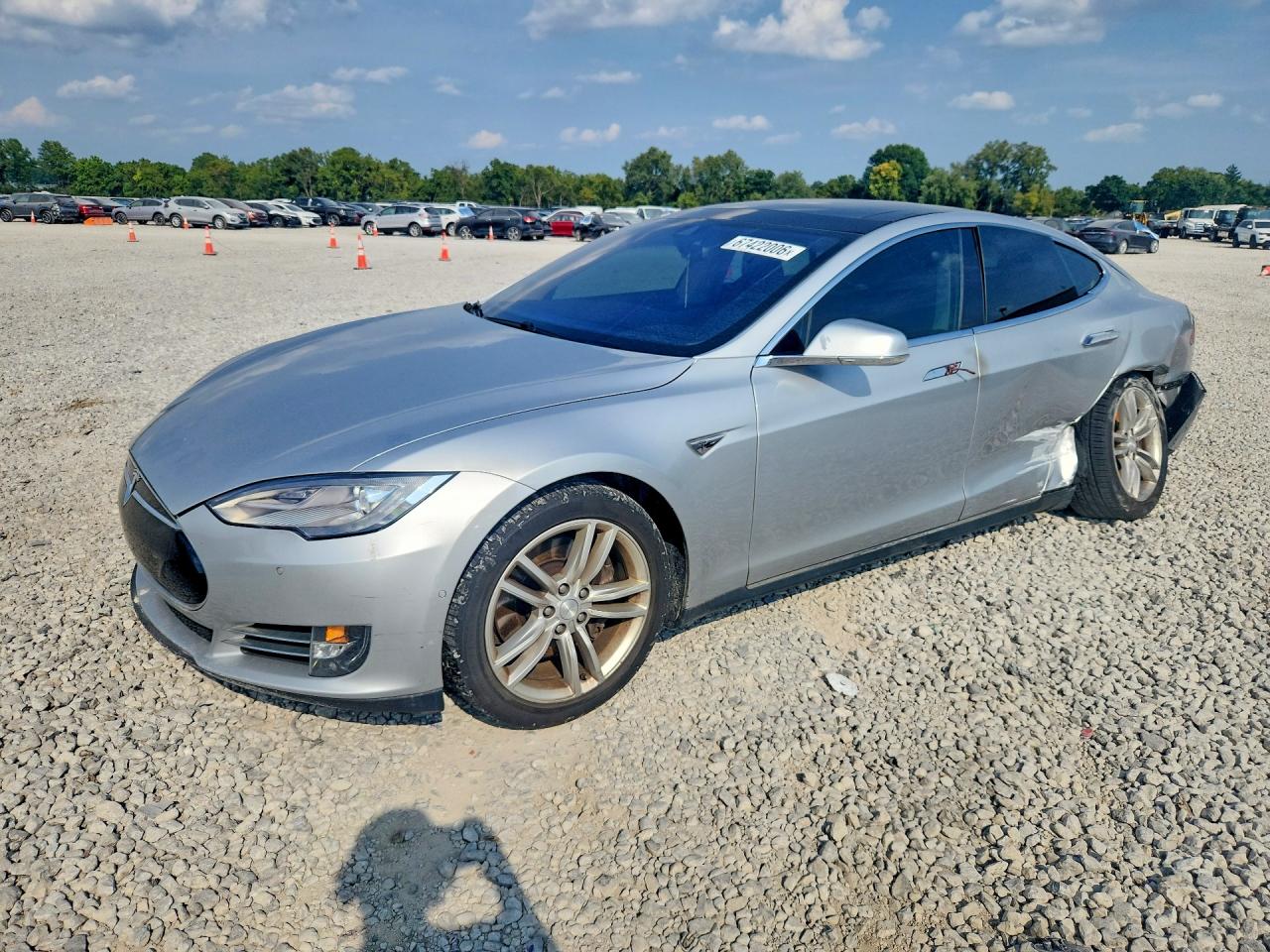 2014 TESLA MODEL S | 5YJSA1H12EFP61016 | UPCARS