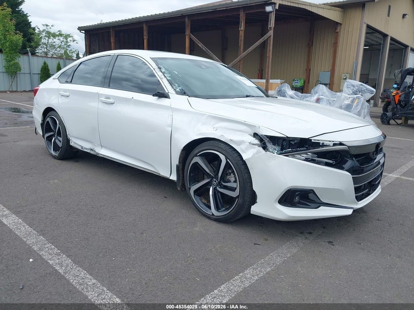 2021 HONDA ACCORD SPORT 2.0T | 1HGCV2F30MA000710 | UPCARS