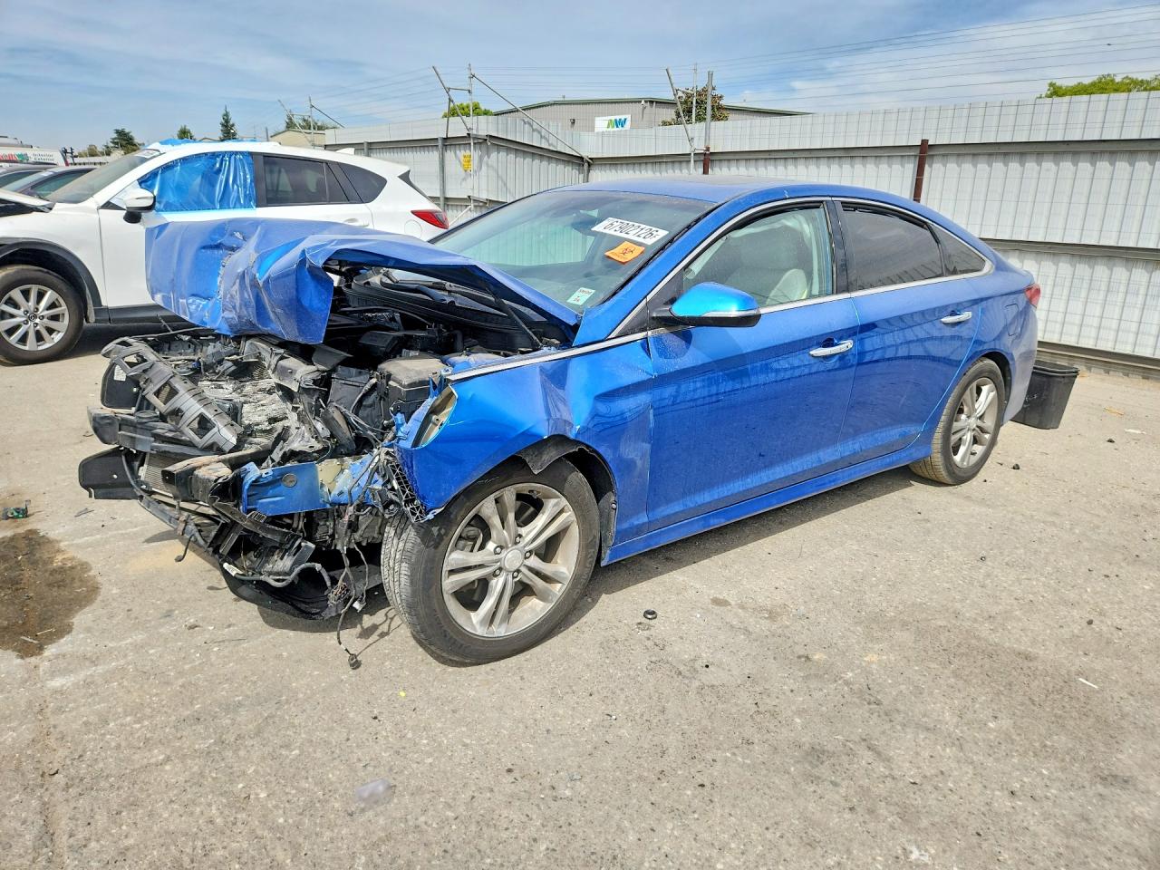 2018 HYUNDAI SONATA LIMITED | 5NPE34AF4JH654849 | UPCARS