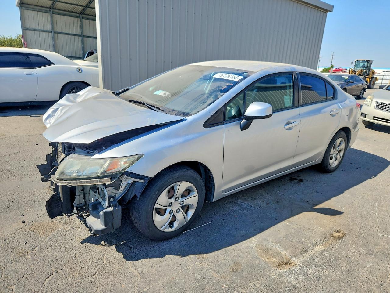 2013 HONDA CIVIC LX | 2HGFB2F54DH558665 | UPCARS