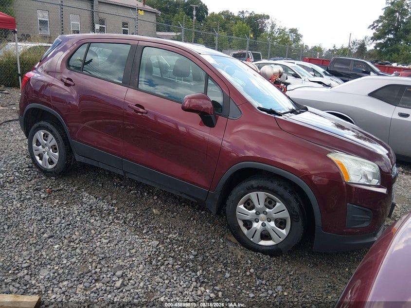 2016 CHEVROLET TRAX LS | 3GNCJKSB0GL277224 | UPCARS