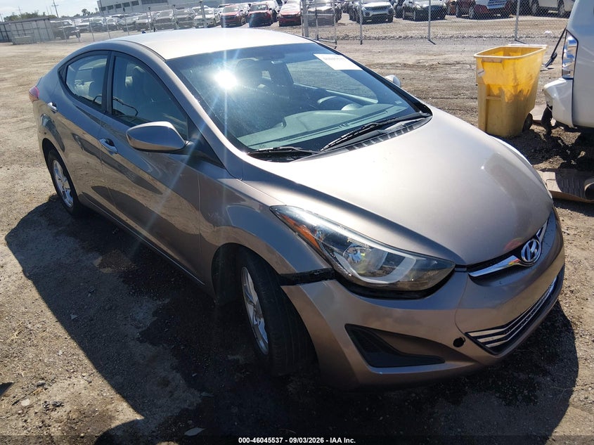 2014 HYUNDAI ELANTRA SE | 5NPDH4AE8EH482190 | UPCARS