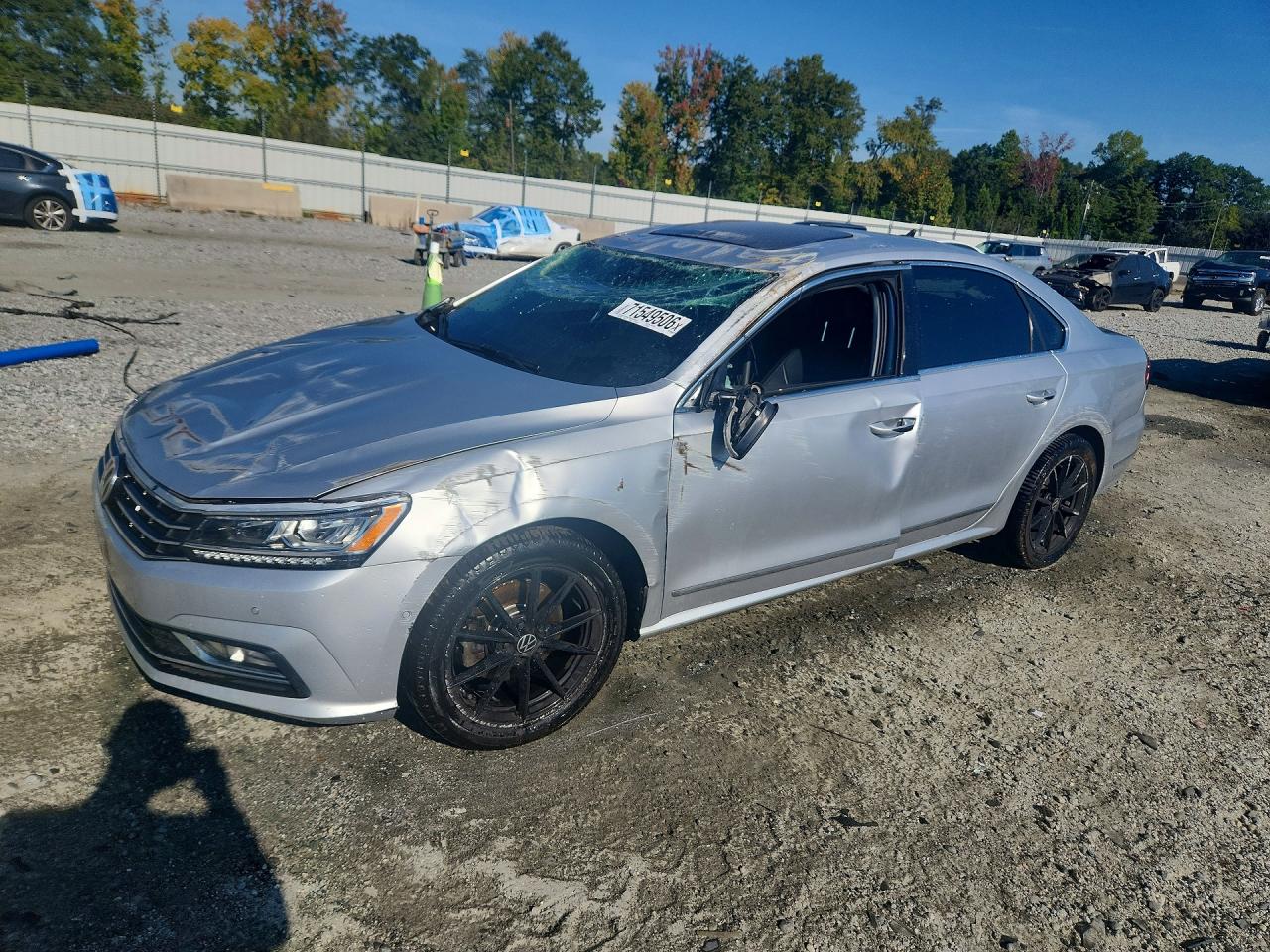 2018 VOLKSWAGEN PASSAT SEL PREMIUM | 1VWCA7A31JC012697 | UPCARS