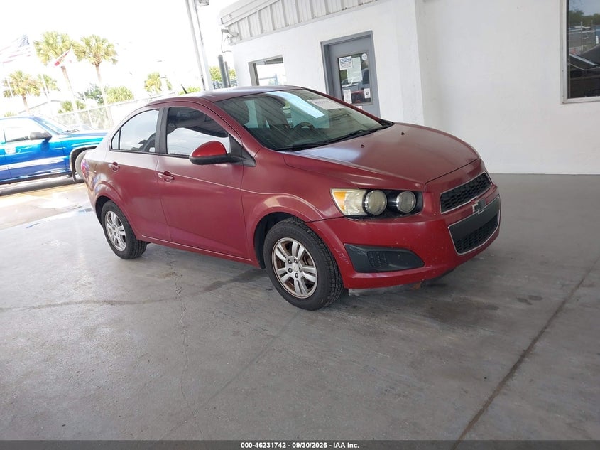 2012 CHEVROLET SONIC 2LS | 1G1JA5SH4C4132900 | UPCARS