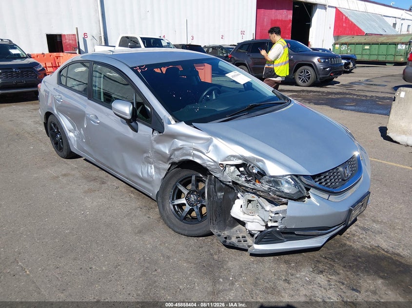 2014 HONDA CIVIC LX | 19XFB2F51EE226615 | UPCARS