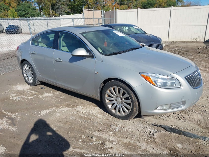 2011 BUICK REGAL CXL TURBO RUSSELSHEIM | W04GW5EV6B1135229 | UPCARS