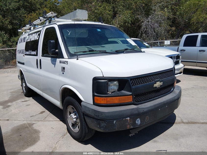 2012 CHEVROLET EXPRESS 2500 WORK VAN | 1GCWGFCA9C1167856 | UPCARS