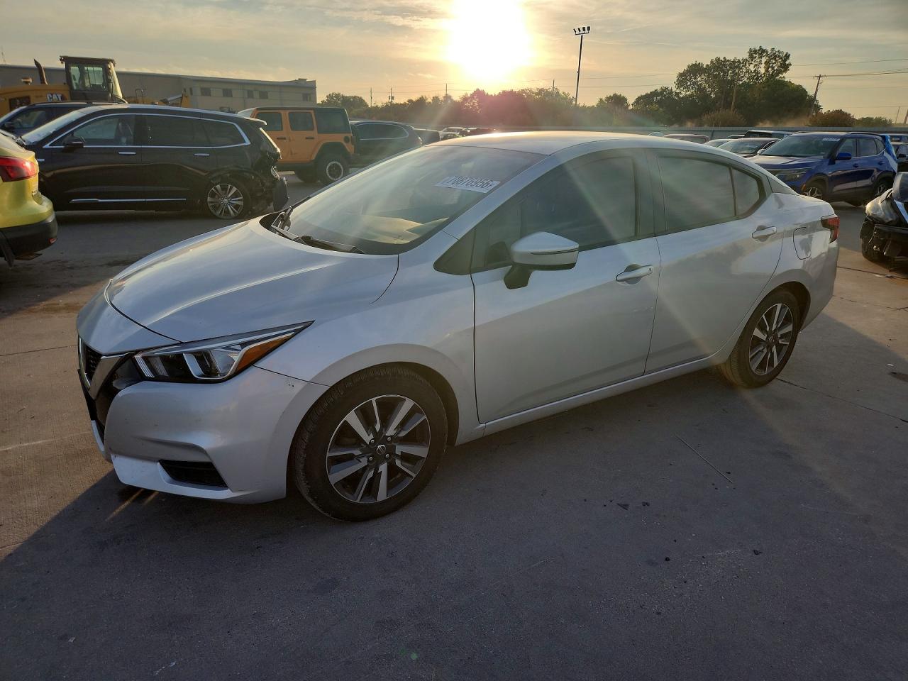 2021 NISSAN VERSA SV | 3N1CN8EV8ML832103 | UPCARS