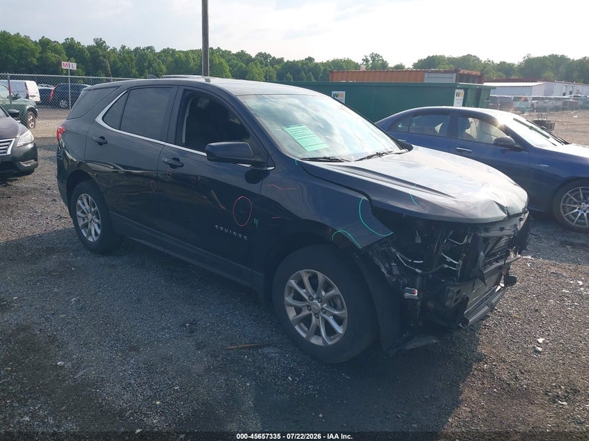 2021 CHEVROLET EQUINOX AWD LT | 3GNAXUEV1ML398704 | UPCARS