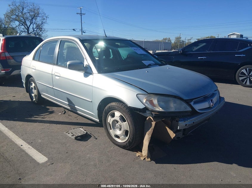 2005 HONDA CIVIC HYBRID | JHMES95615S006739 | UPCARS