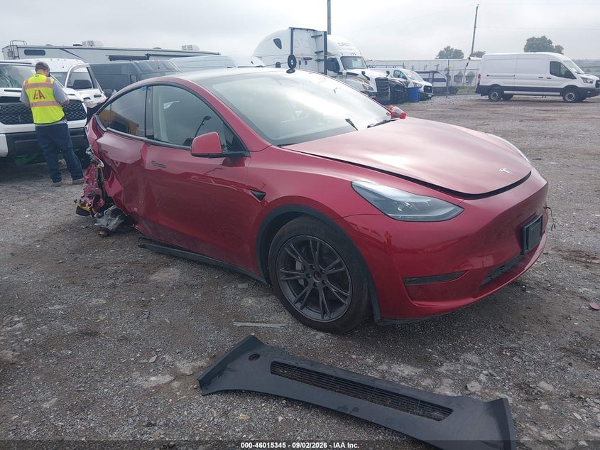 2025 TESLA MODEL Y LONG RANGE DUAL MOTOR REAR-WHEEL DRIVE | 7SAYGDED7SA372957 | UPCARS