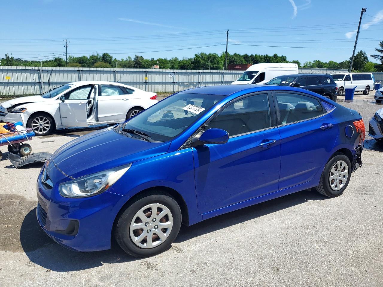 2014 HYUNDAI ACCENT GLS | KMHCT4AE9EU635932 | UPCARS
