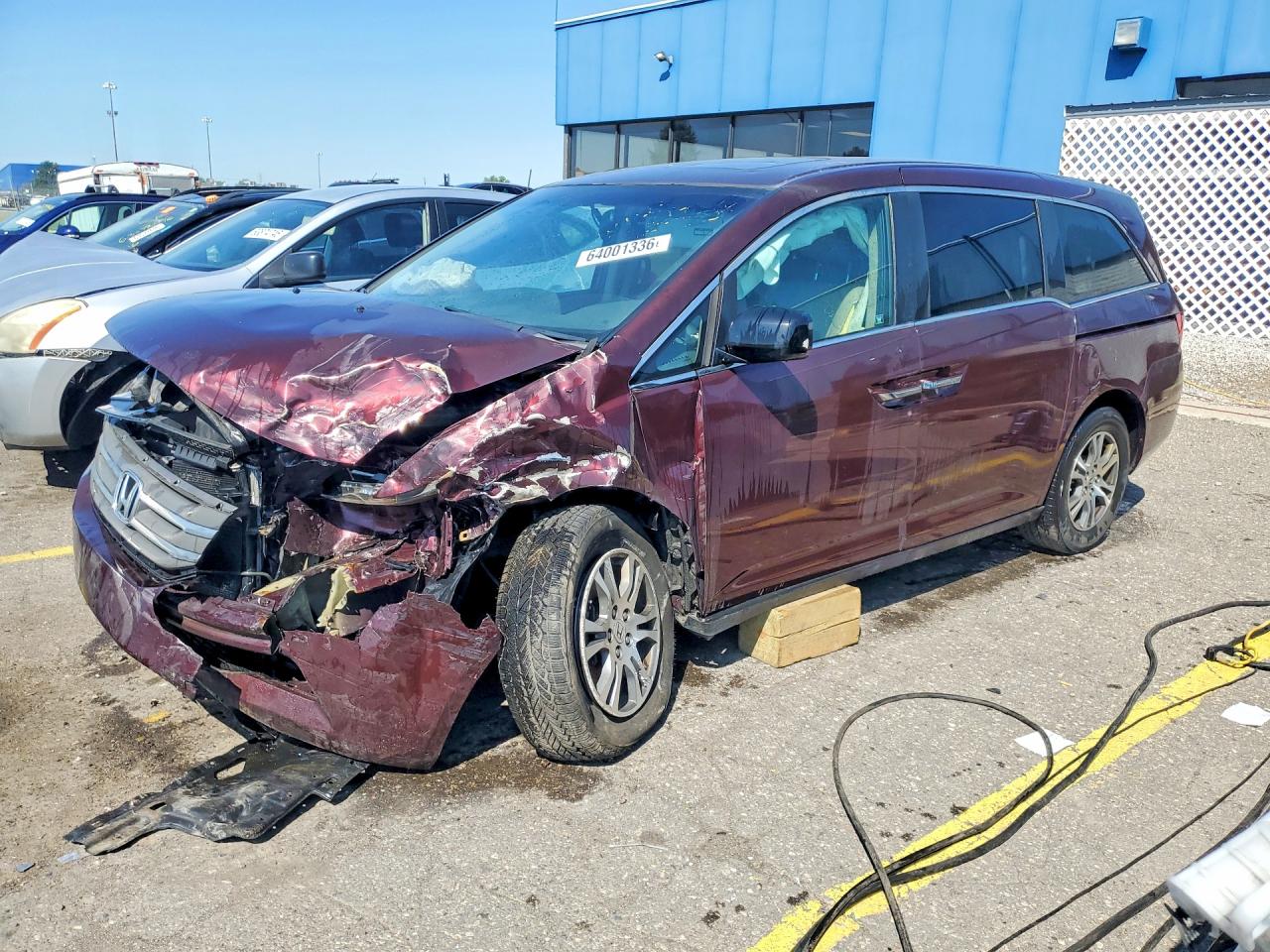 2012 HONDA ODYSSEY EXL | 5FNRL5H60CB116390 | UPCARS
