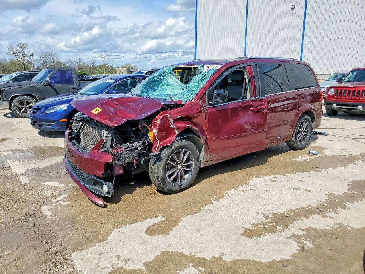 2017 DODGE CARAVAN SXT | 2C4RDGCG4HR754081 | UPCARS