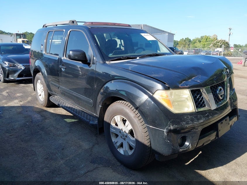 2005 NISSAN PATHFINDER LE | 5N1AR18U35C741140 | UPCARS