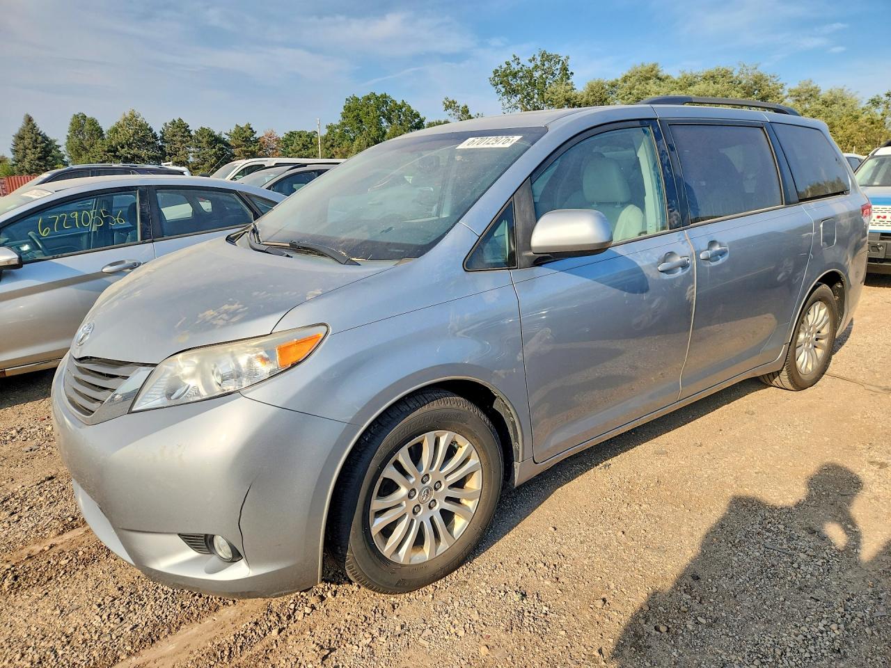 2014 TOYOTA SIENNA XLE 8-PASSENGER | 5TDYK3DC9ES513724 | UPCARS