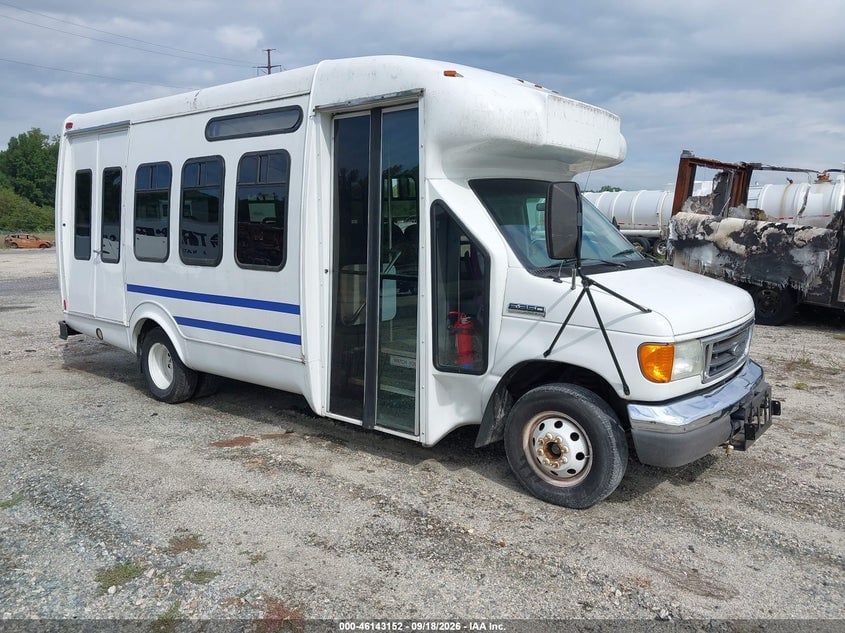2006 FORD E-350 CUTAWAY | 1FDWE35P26DA28687 | UPCARS