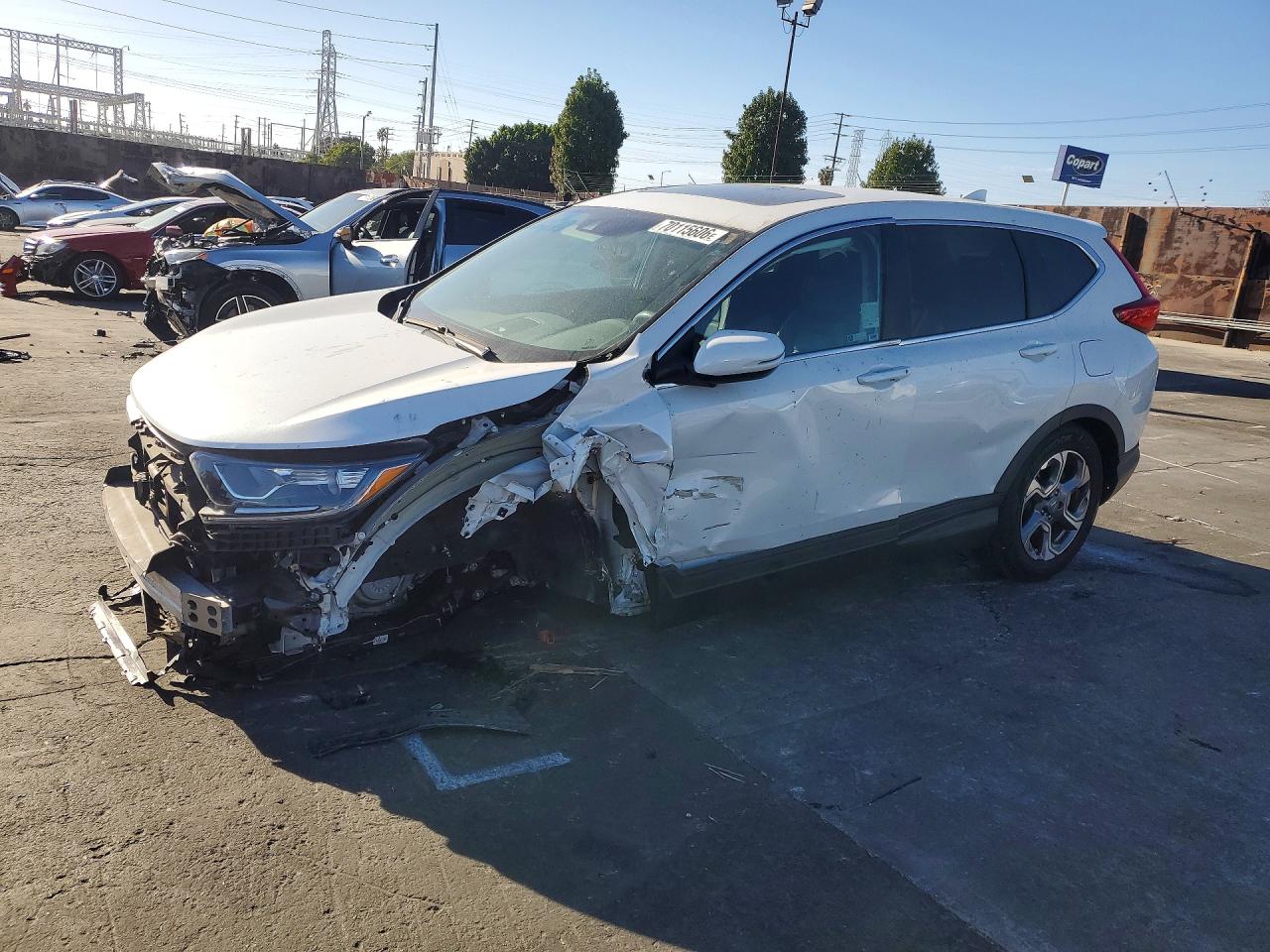 2019 HONDA CRV EXL | 5J6RW1H8XKA016591 | UPCARS