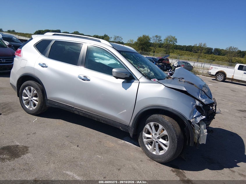 2016 NISSAN ROGUE SV | KNMAT2MV7GP596433 | UPCARS