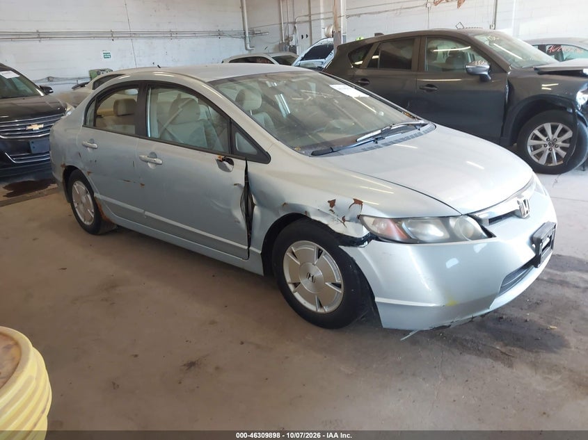 2007 HONDA CIVIC HYBRID | JHMFA36207S020506 | UPCARS