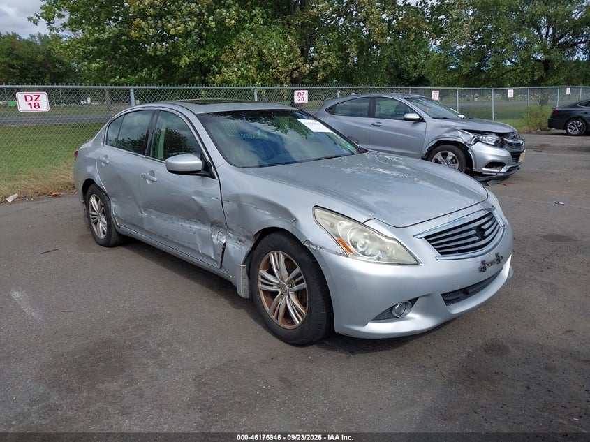 2011 INFINITI G25X | JN1DV6AR3BM451652 | UPCARS