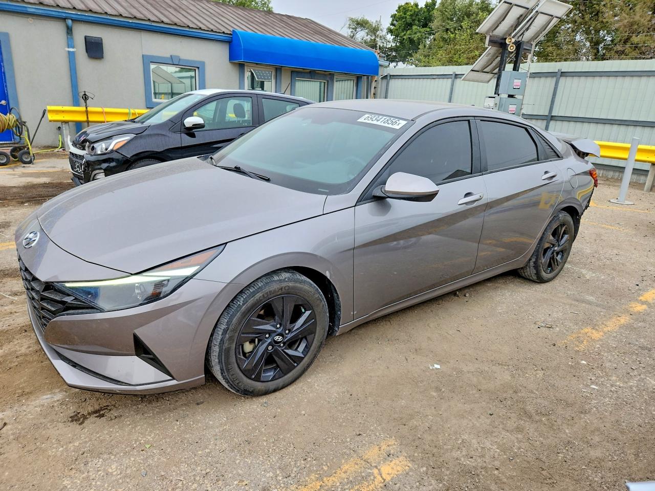 2023 HYUNDAI ELANTRA BLUE | KMHLM4AJXPU076131 | UPCARS