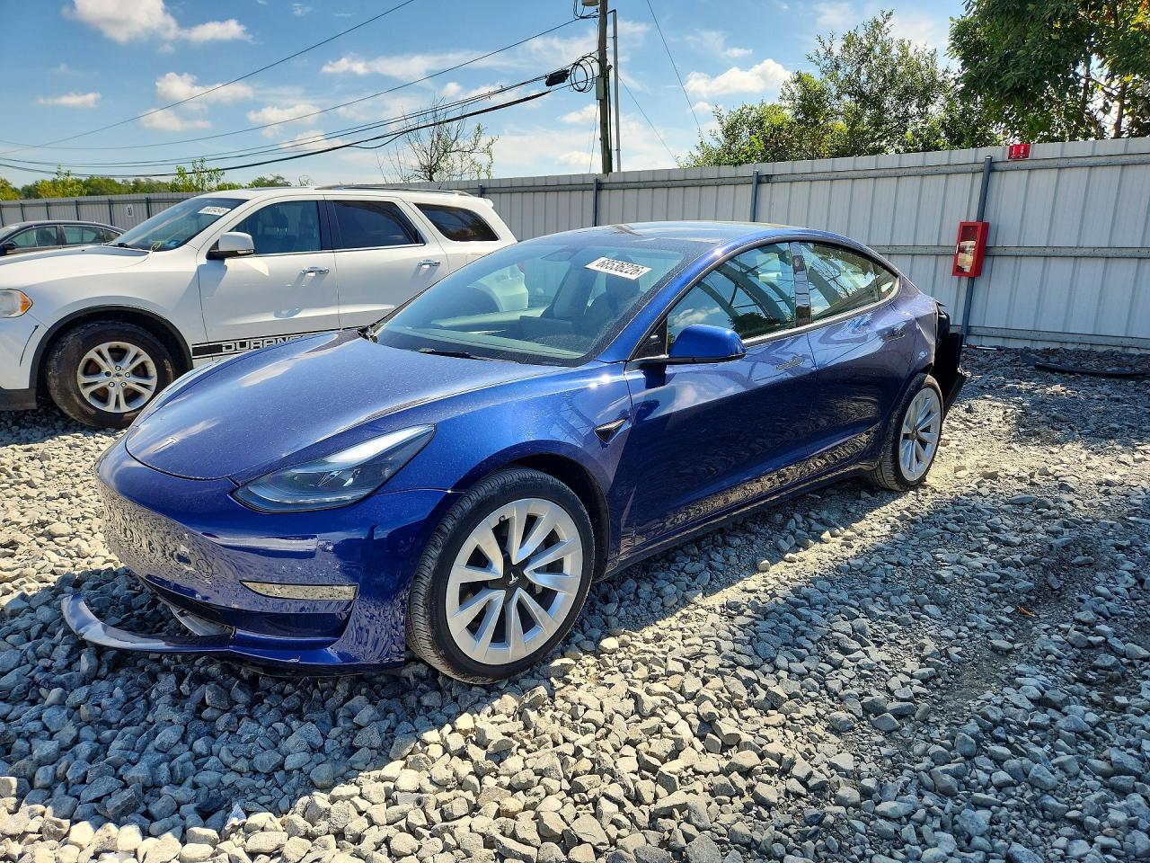 2022 TESLA MODEL 3 | 5YJ3E1EB5NF209113 | UPCARS