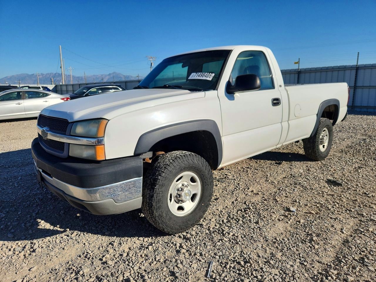 2003 CHEVROLET SILVERADO C2500 HEAVY DUTY | 1GCHC24U63E144758 | UPCARS