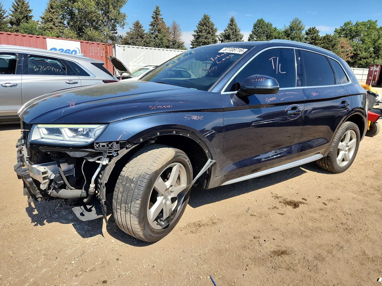 2018 AUDI Q5 PREMIUM PLUS | WA1BNAFY6J2166486 | UPCARS