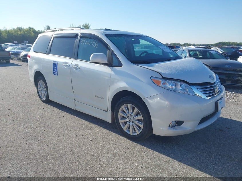 2011 TOYOTA SIENNA LIMITED V6 | 5TDYK3DC0BS020770 | UPCARS