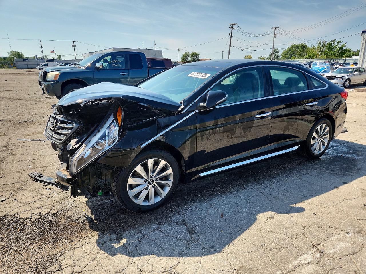2017 HYUNDAI SONATA SPORT | 5NPE34AF9HH529887 | UPCARS