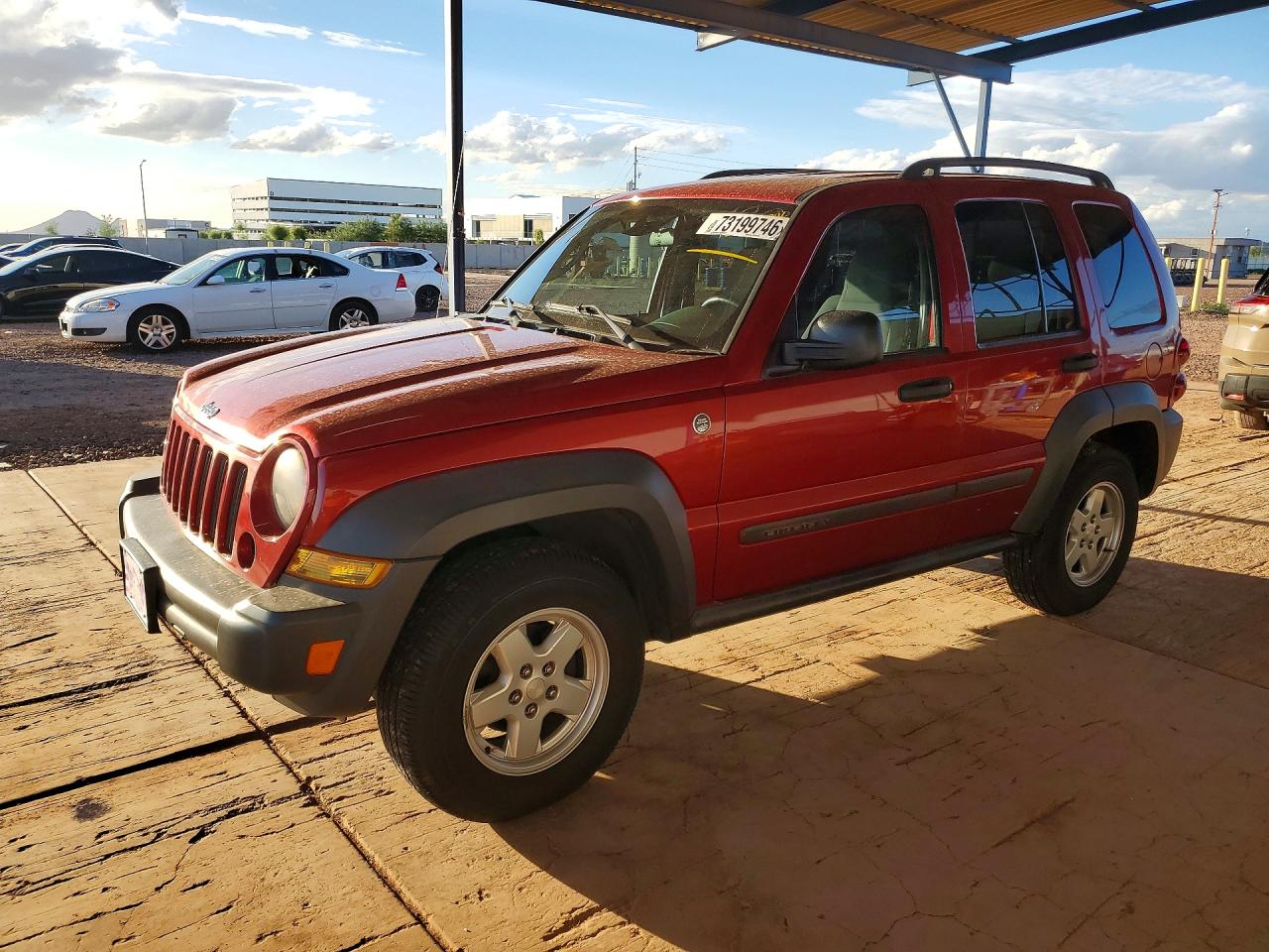 2007 JEEP LIBERTY SPORT | 1J4GL48K17W708763 | UPCARS