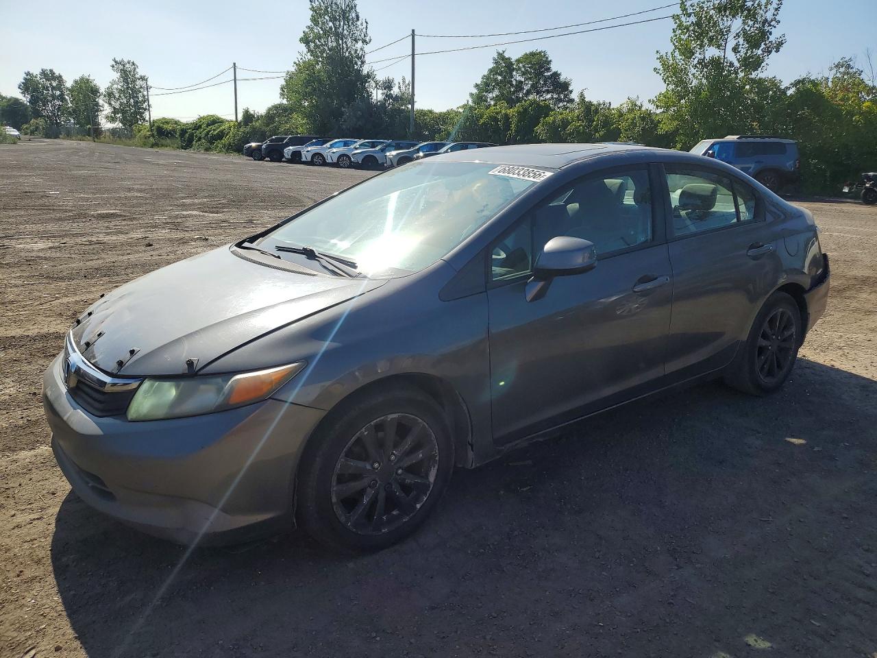 2012 HONDA CIVIC LX | 2HGFB2F58CH113036 | UPCARS