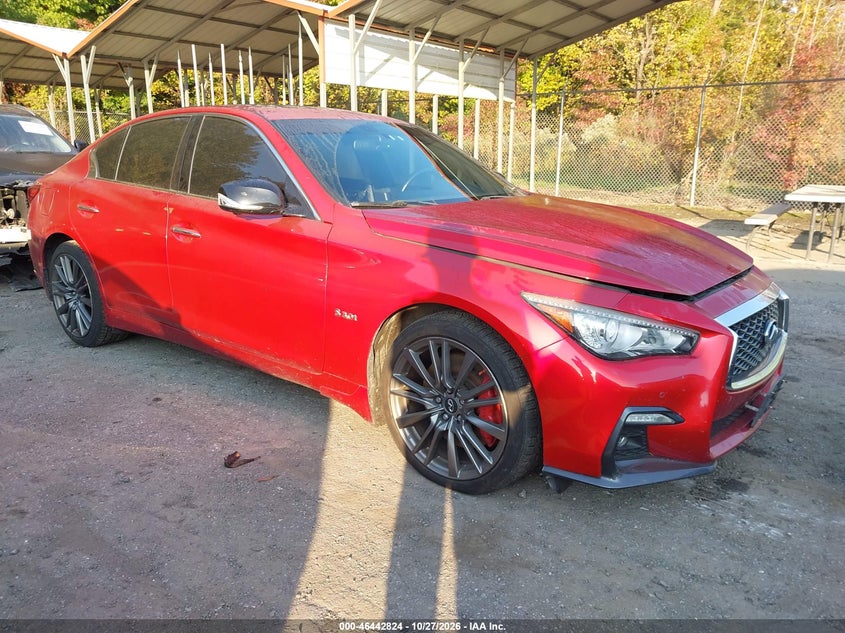 2018 INFINITI Q50 3.0T RED SPORT 400 | JN1FV7ARXJM481891 | UPCARS