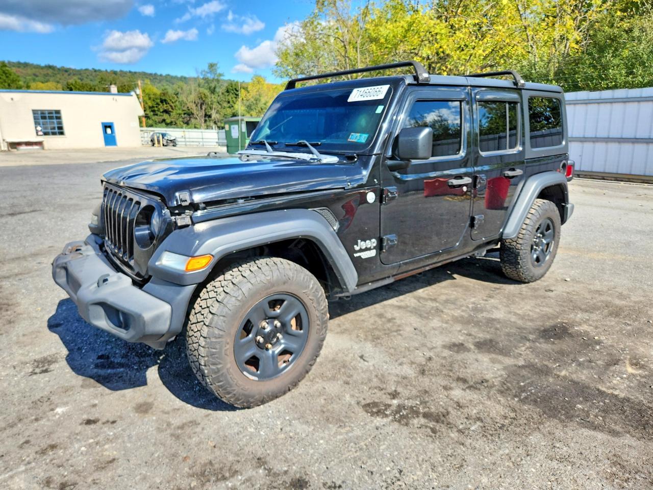 2018 JEEP WRANGLER SPORT | 1C4HJXDG6JW187145 | UPCARS