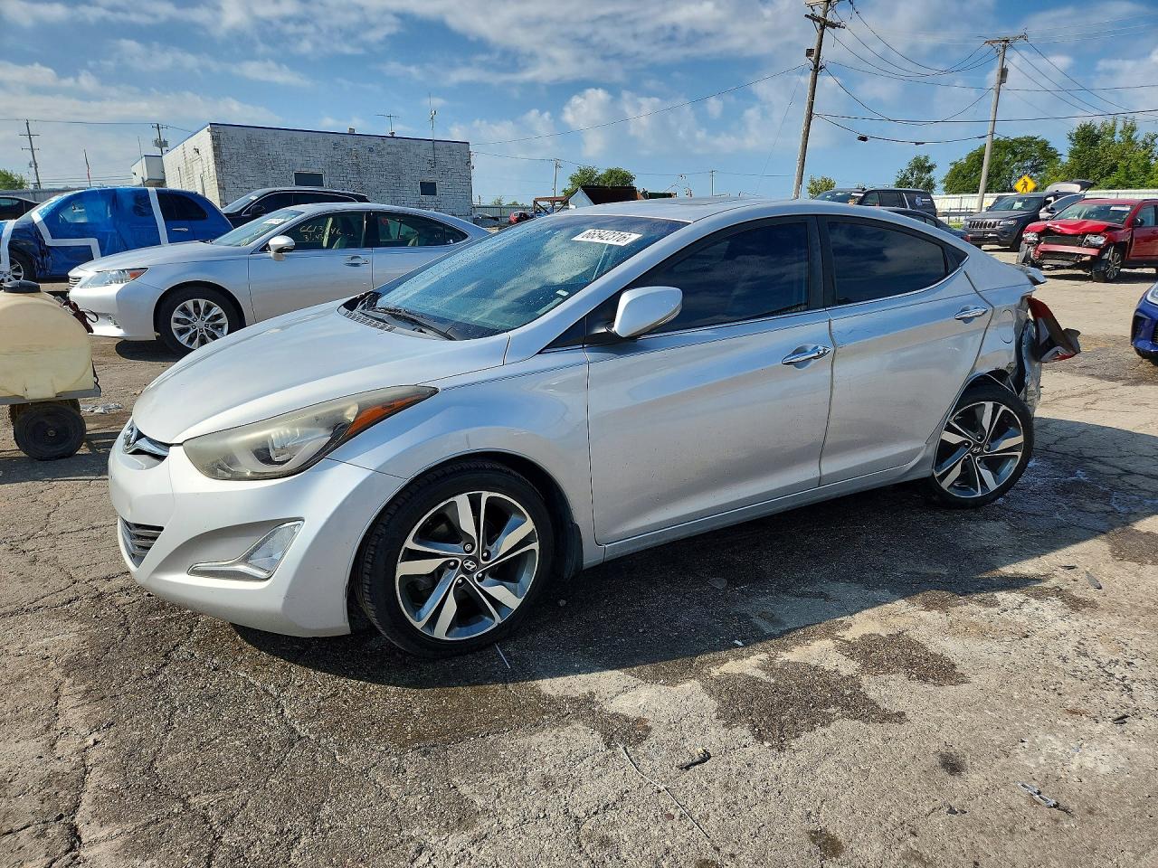 2015 HYUNDAI ELANTRA LIMITED | KMHDH4AE7FU359614 | UPCARS