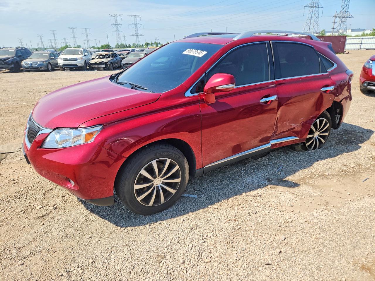 2012 LEXUS RX 350 | 2T2BK1BA0CC129926 | UPCARS