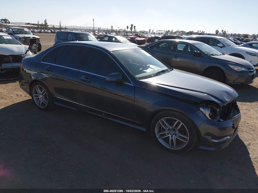 2014 MERCEDES-BENZ C 250 SPORT | WDDGF4HB2EA967369 | UPCARS