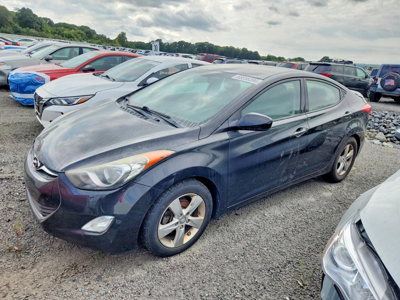 2013 HYUNDAI ELANTRA GLS | 5NPDH4AE6DH370793 | UPCARS